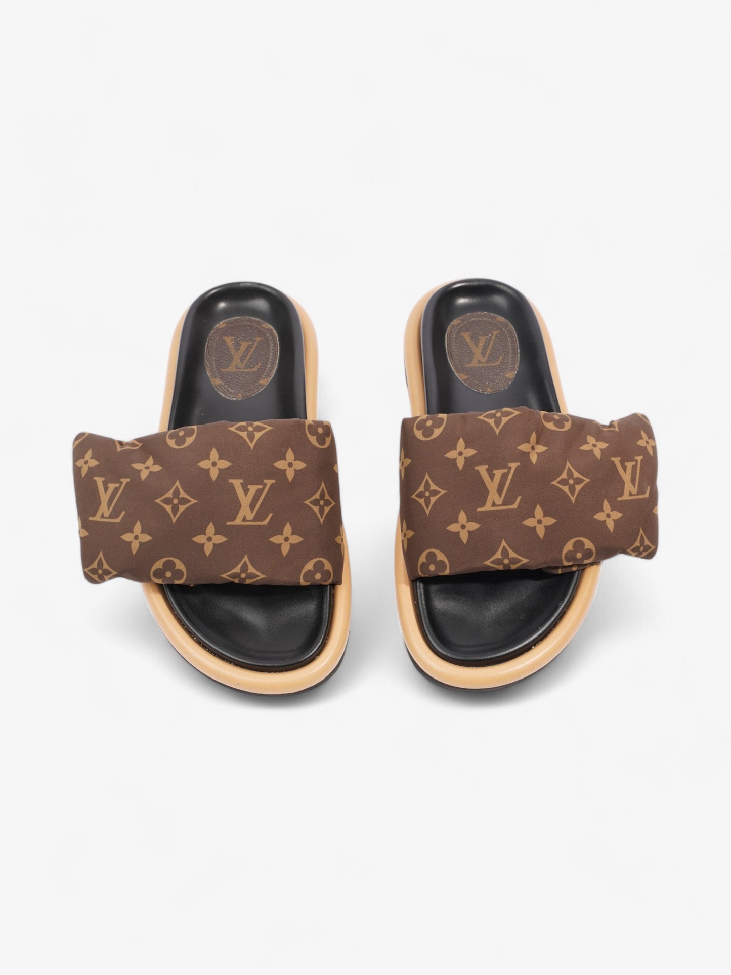 Louis Vuitton Pool Pillow Flat Comfort Mule Monogram Nylon EU 36 UK 3
