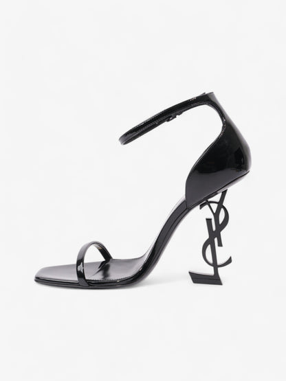 Saint Laurent Opyum 110mm Black Patent Leather EU 38 UK 5