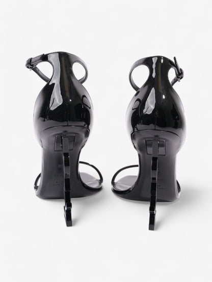 Saint Laurent Opyum 110mm Black Patent Leather EU 38 UK 5