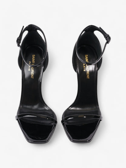Saint Laurent Opyum 110mm Black Patent Leather EU 38 UK 5