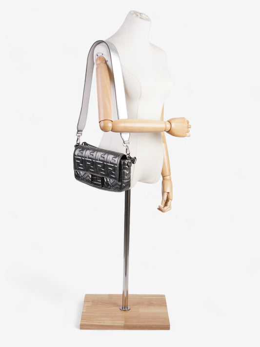 Fendi Baguette Metallic Lambskin Leather Medium