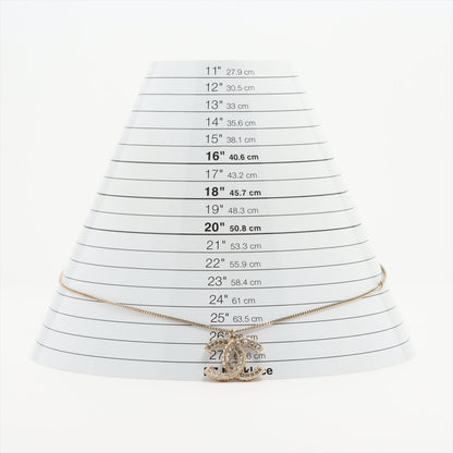 Chanel CC Rhinestone Reversible Necklace Costume Jewellery
