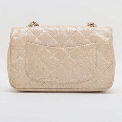 Chanel Mini Rectangular Iridescent Beige Crossbody Bag