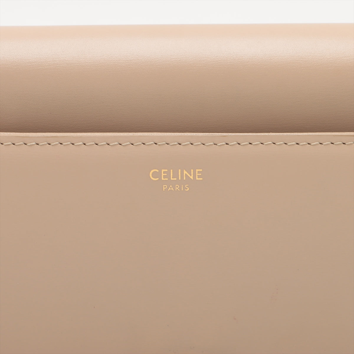CELINE Triomphe Teen Leather Shoulder bag