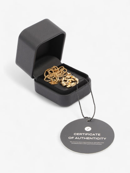 Chanel Coco Mark Necklace Gold Gold Plated 40.3cm