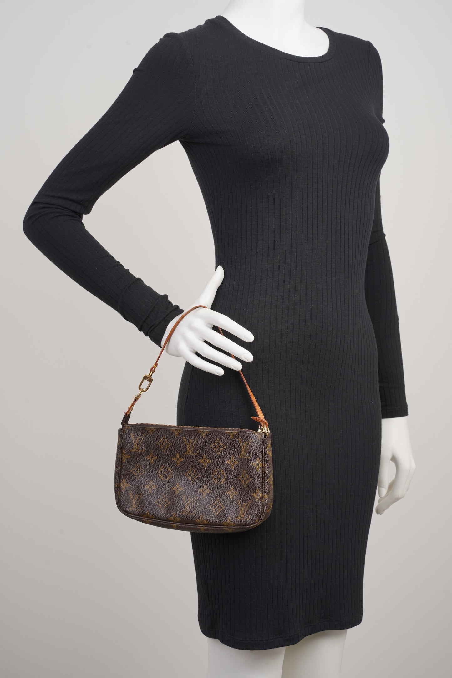 Louis Vuitton Pochette Accessoires Monogram Coated Canvas