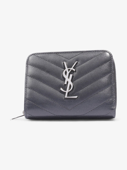 Saint Laurent Compact Wallet Black Leather