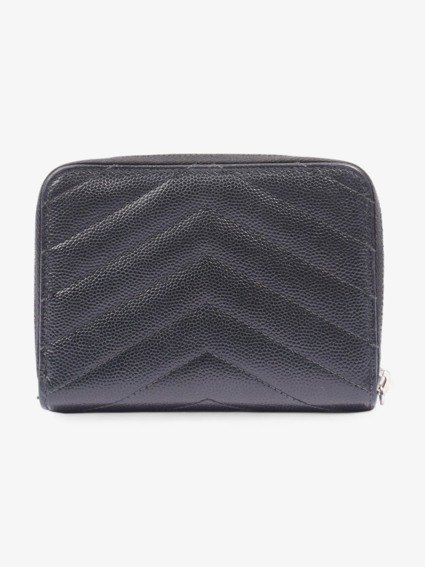 Saint Laurent Compact Wallet Black Leather