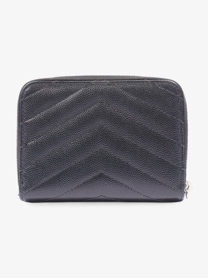 Saint Laurent Compact Wallet Black Leather