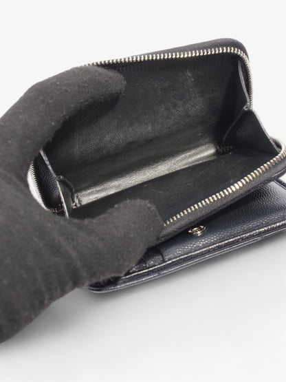 Saint Laurent Compact Wallet Black Leather