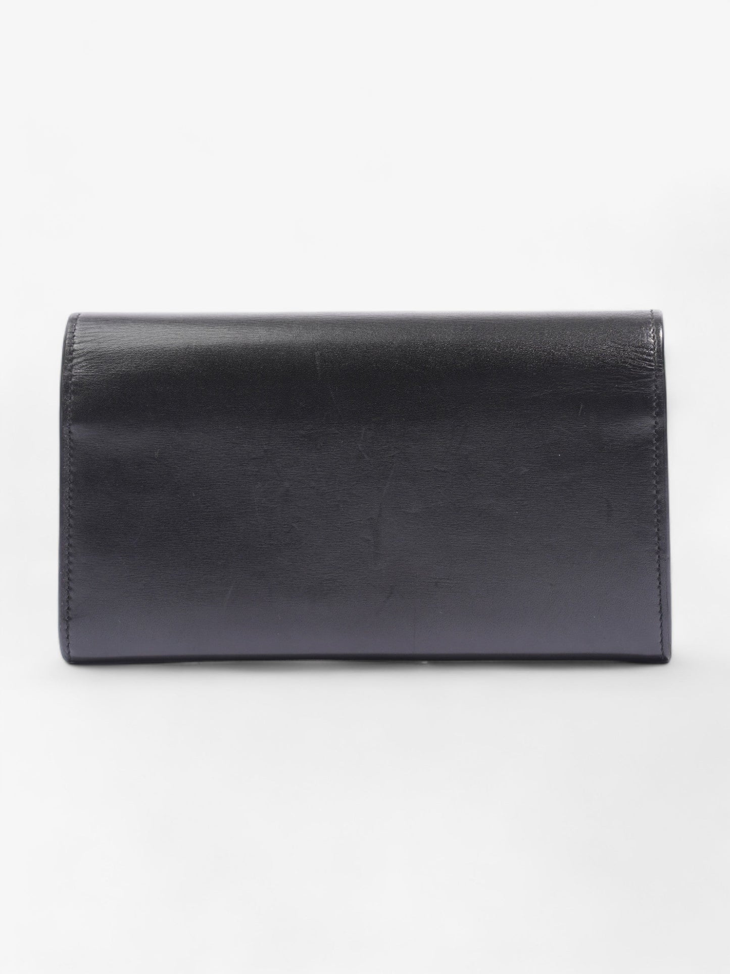 Saint Laurent Long Wallets Black Leather
