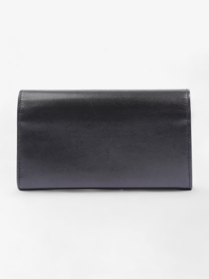 Saint Laurent Long Wallets Black Leather