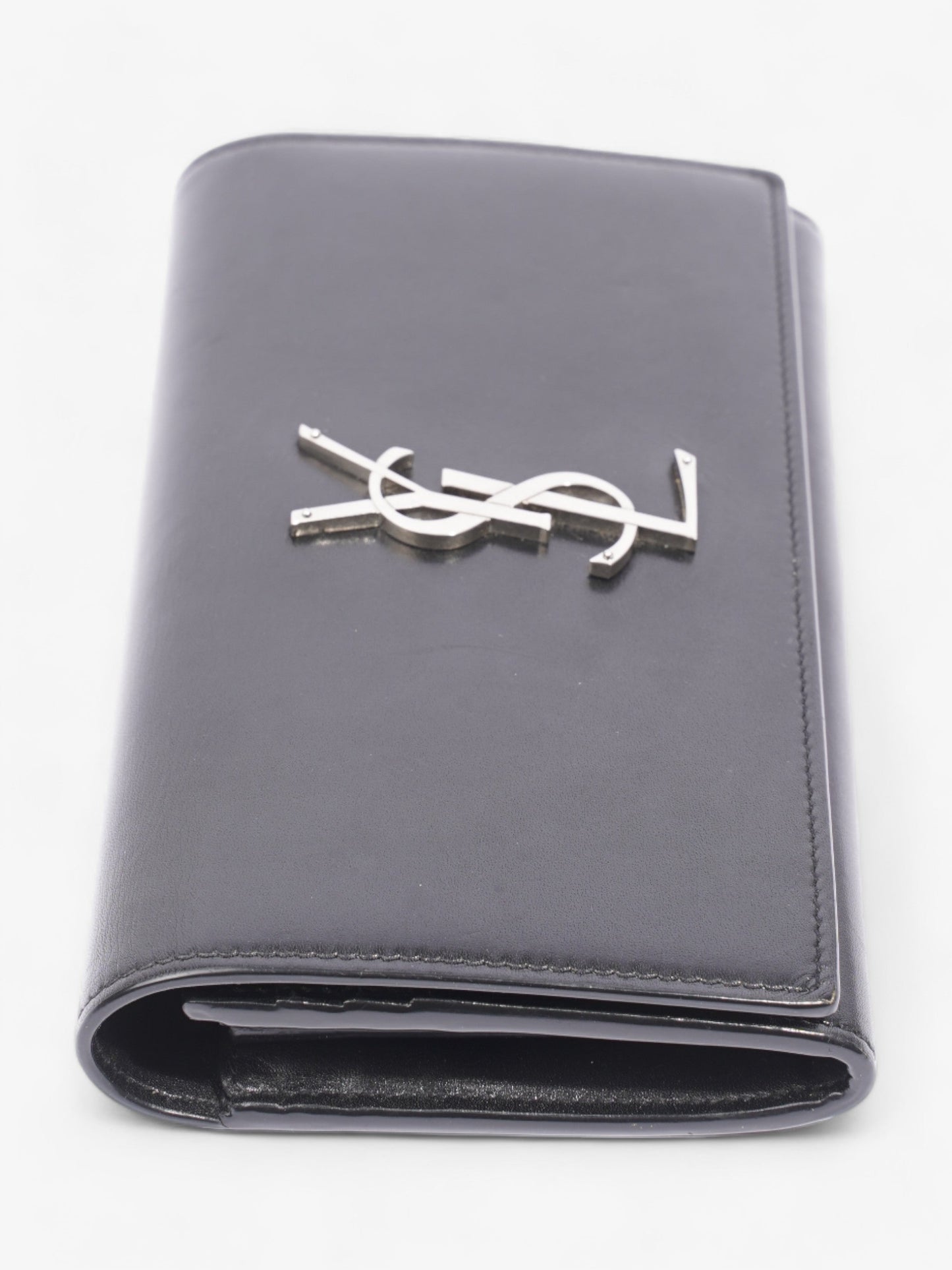 Saint Laurent Long Wallets Black Leather