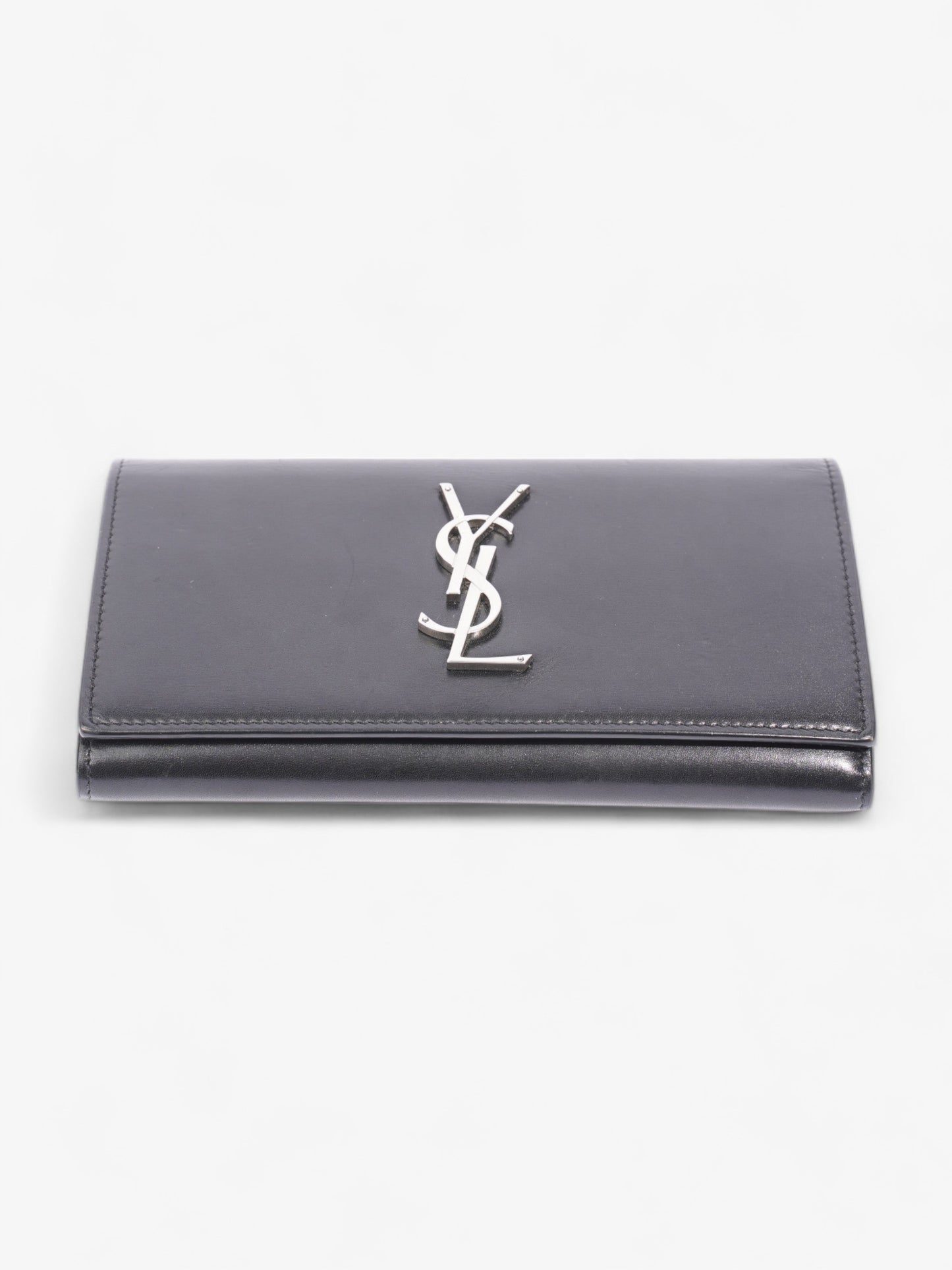 Saint Laurent Long Wallets Black Leather