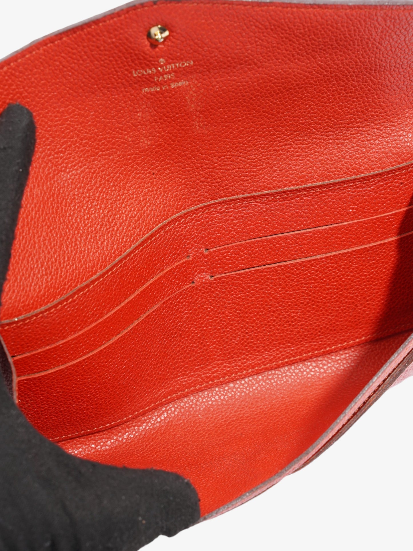 Louis Vuitton Portefeuille Curieuse Wallet Jaipur Empreinte Leather