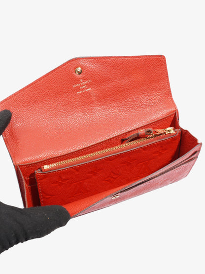Louis Vuitton Portefeuille Curieuse Wallet Jaipur Empreinte Leather