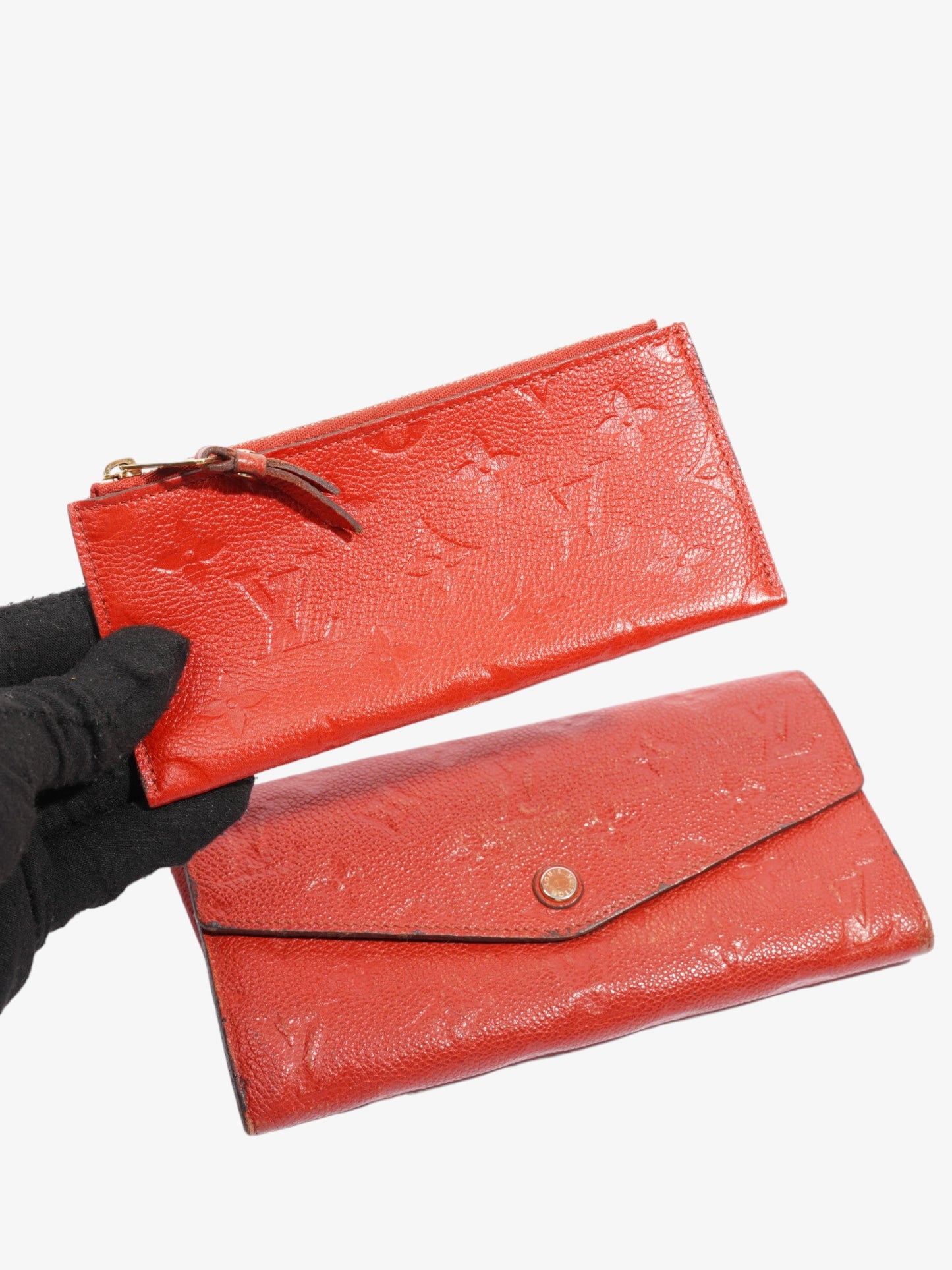 Louis Vuitton Portefeuille Curieuse Wallet Jaipur Empreinte Leather