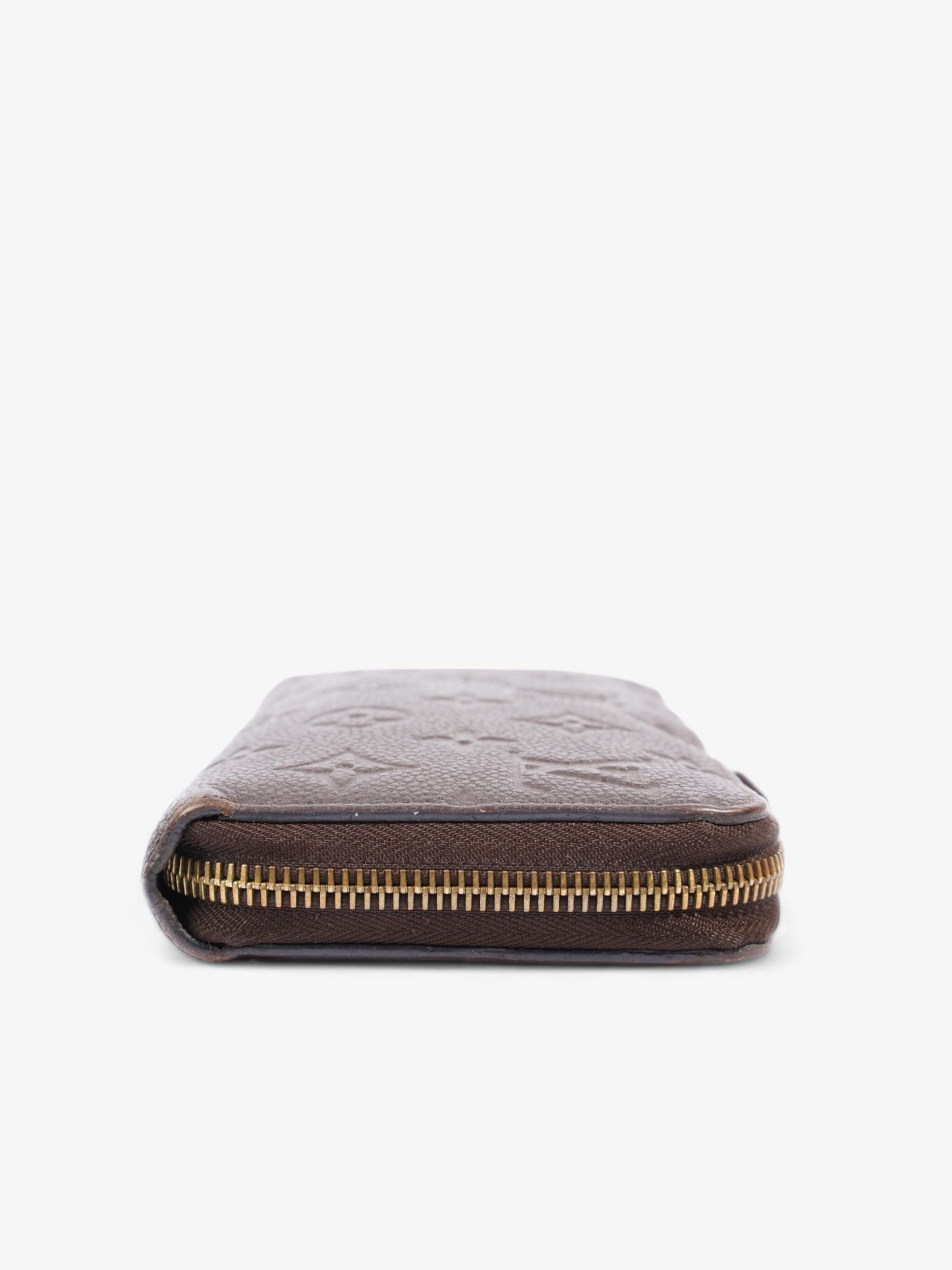 Louis Vuitton Zippy Wallet Taupe Empreinte Leather