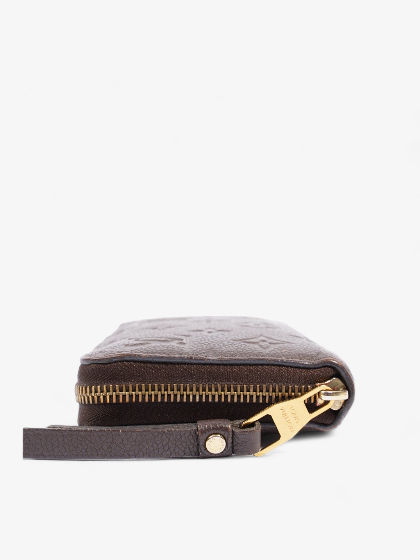 Louis Vuitton Zippy Wallet Taupe Empreinte Leather