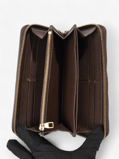 Louis Vuitton Zippy Wallet Taupe Empreinte Leather