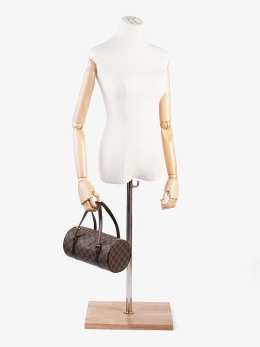 Louis Vuitton Papillon Damier Ebene Coated Canvas 26