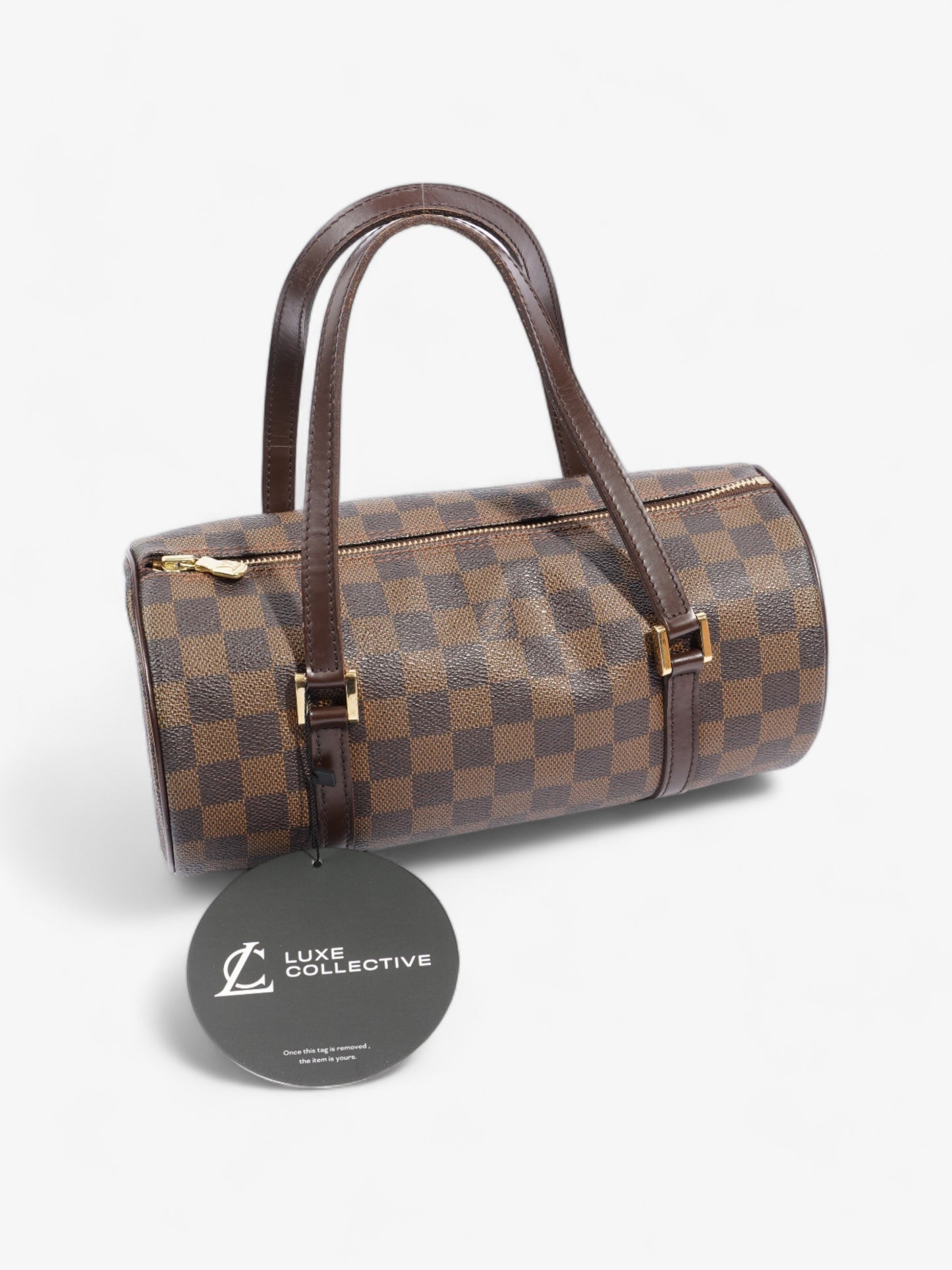 Louis Vuitton Papillon Damier Ebene Coated Canvas 26
