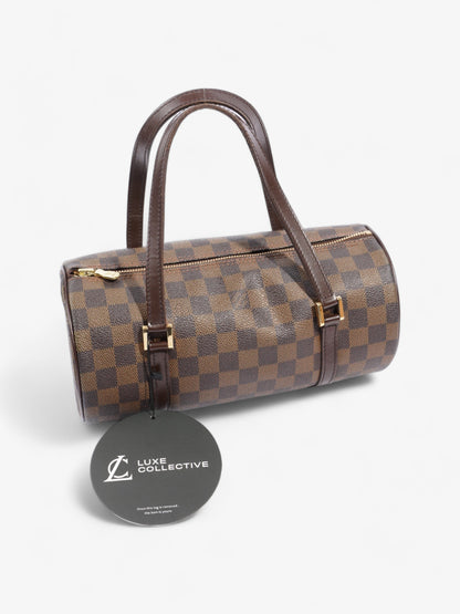 Louis Vuitton Papillon Damier Ebene Coated Canvas 26