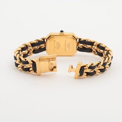 Chanel Premier L Black Gold Watch