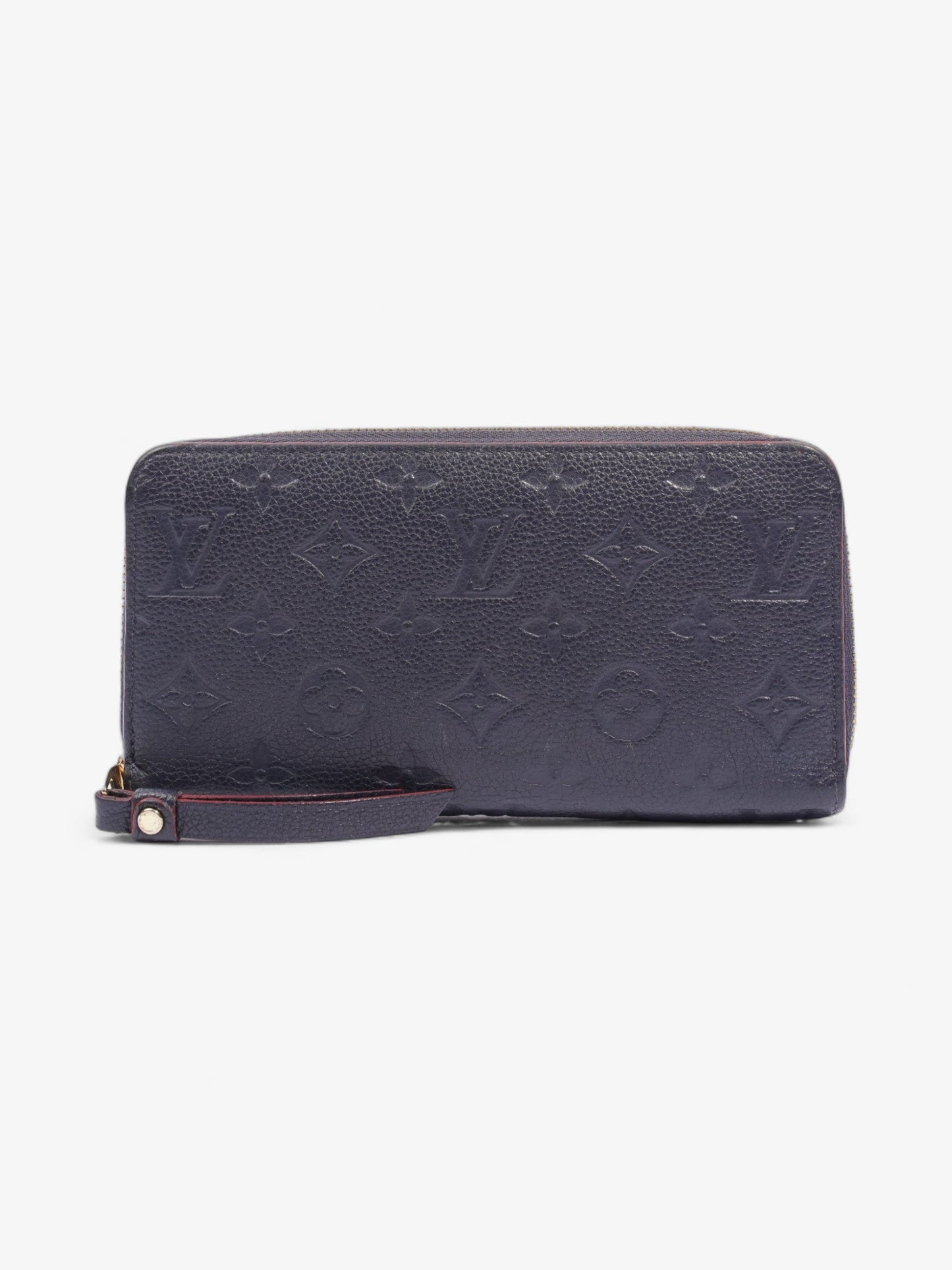 Louis Vuitton Zippy Wallet Navy Empreinte Leather