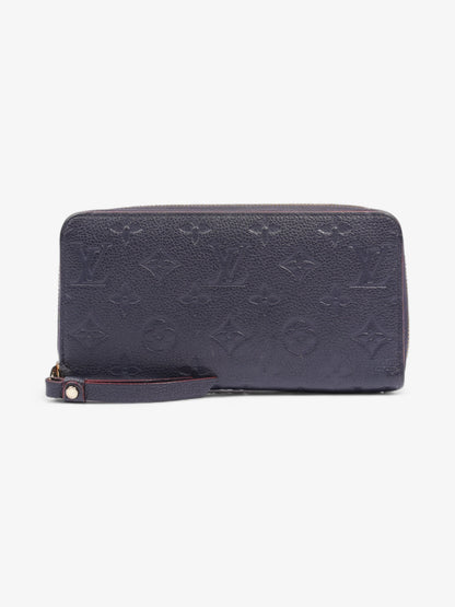Louis Vuitton Zippy Wallet Navy Empreinte Leather