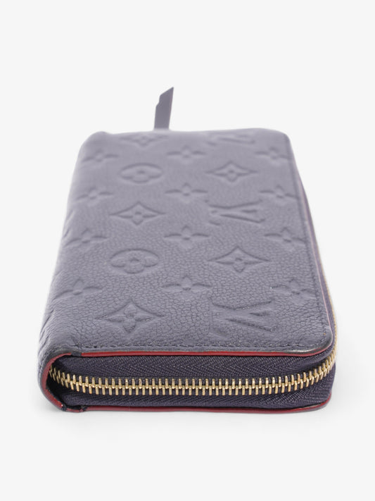 Louis Vuitton Zippy Wallet Navy Empreinte Leather