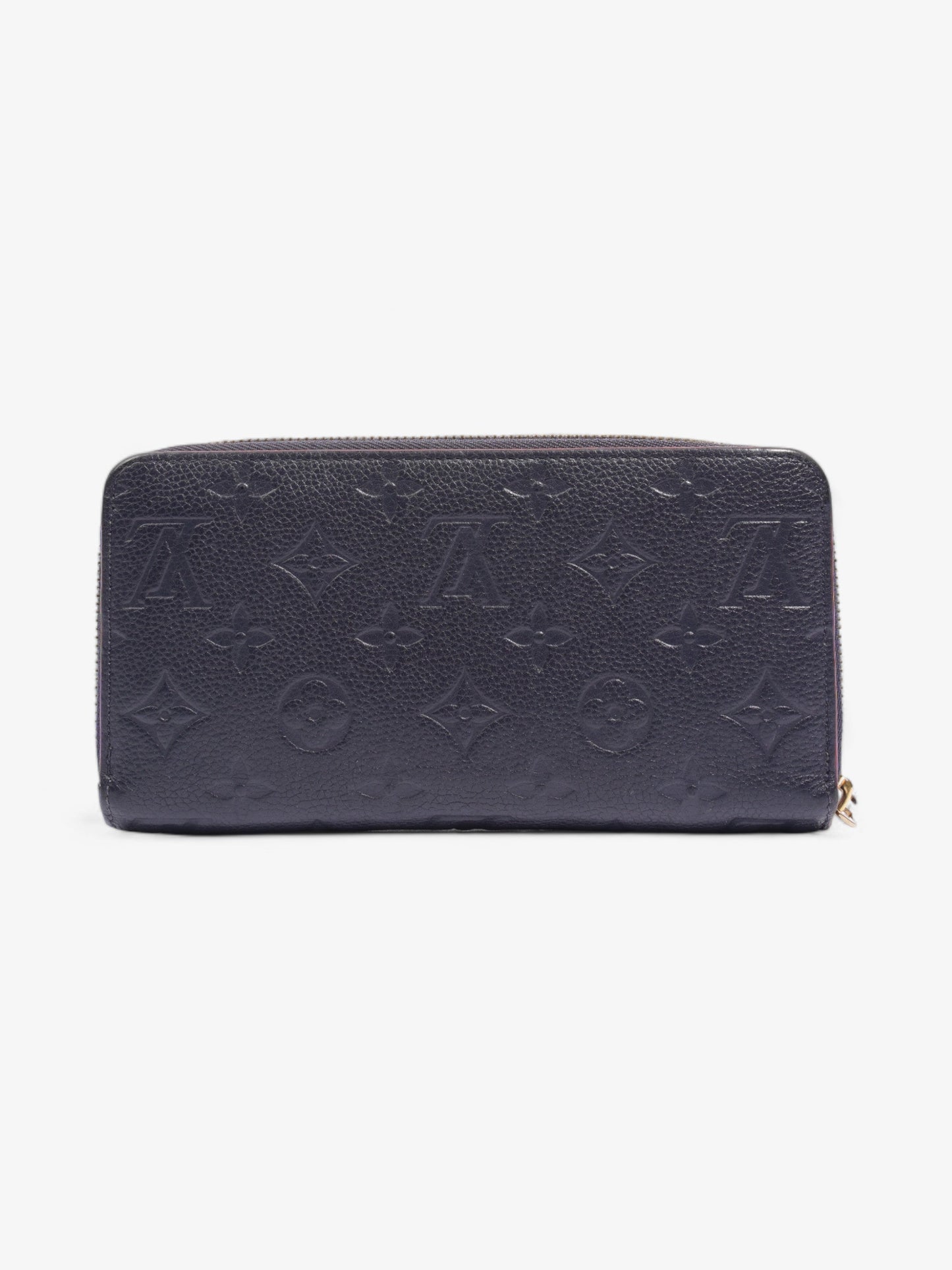 Louis Vuitton Zippy Wallet Navy Empreinte Leather
