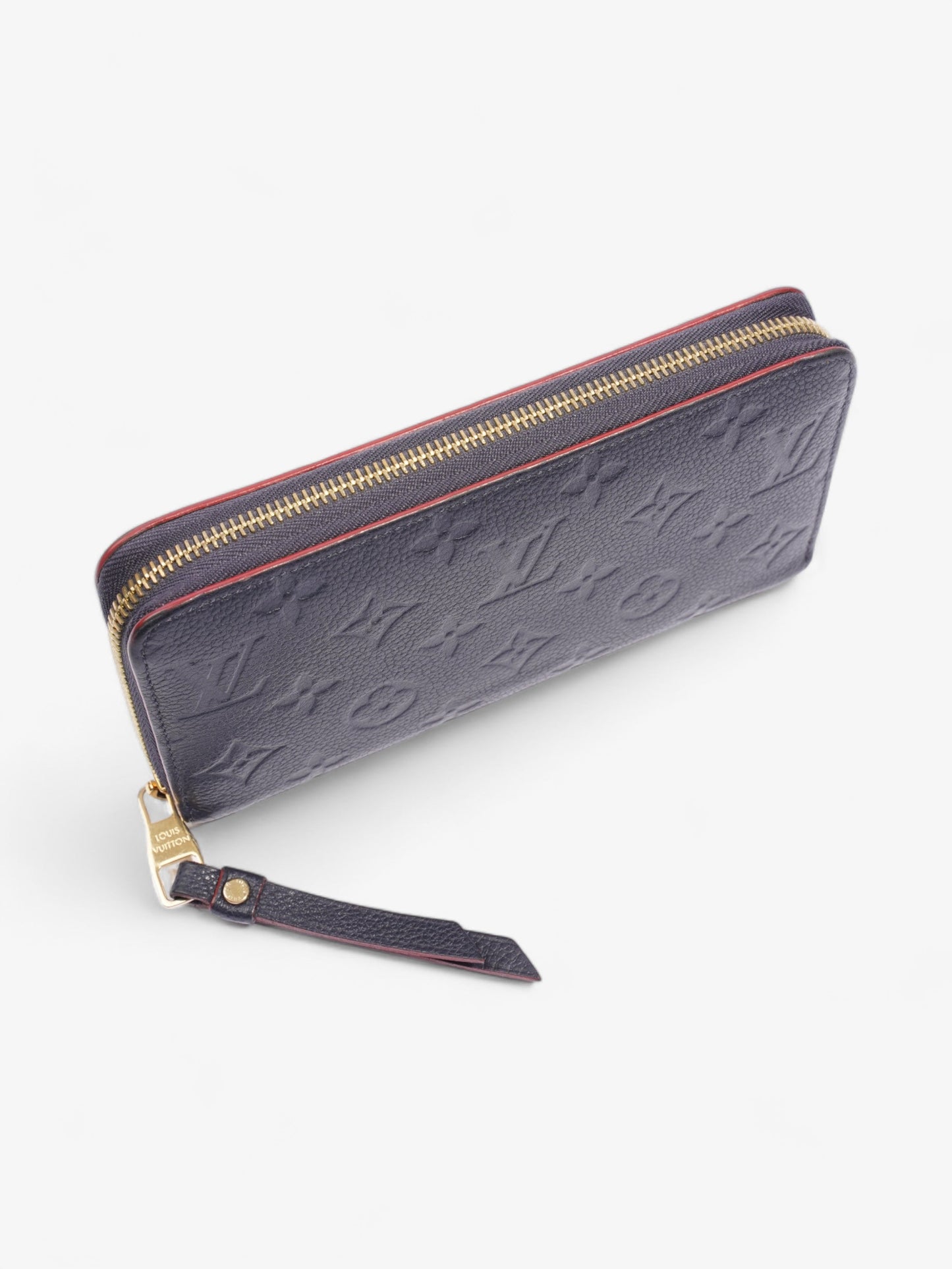 Louis Vuitton Zippy Wallet Navy Empreinte Leather