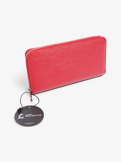 Louis Vuitton Zippy Wallet Red Epi Leather