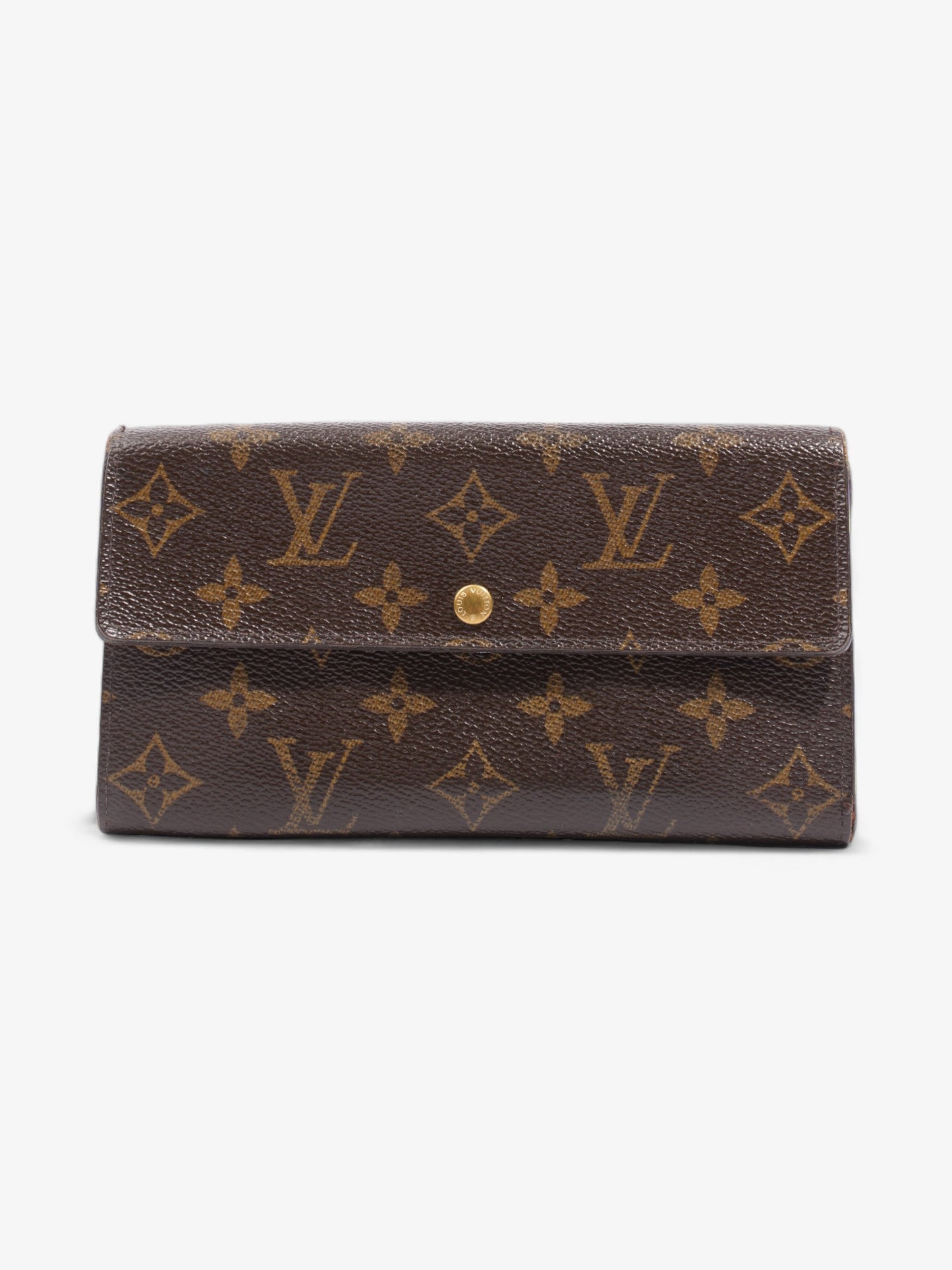 Louis Vuitton Sarah Wallet Monogram Coated Canvas