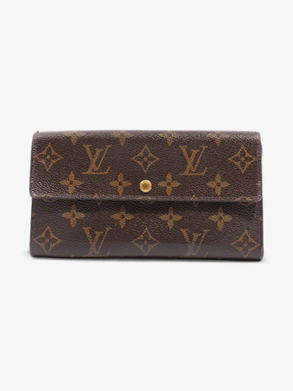 Louis Vuitton Sarah Wallet Monogram Coated Canvas