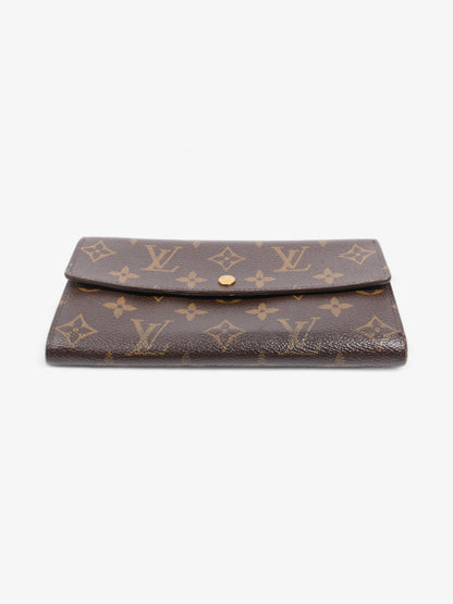 Louis Vuitton Sarah Wallet Monogram Coated Canvas