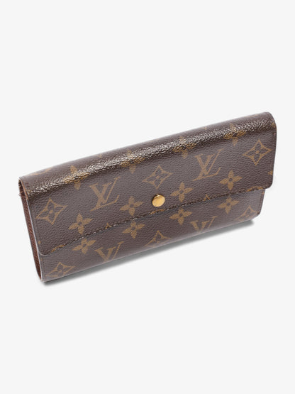 Louis Vuitton Sarah Wallet Monogram Coated Canvas