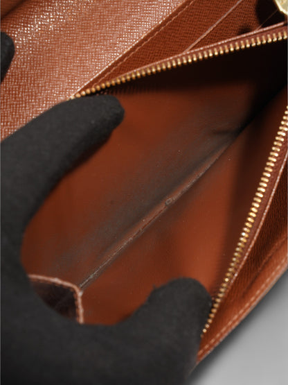 Louis Vuitton Sarah Wallet Monogram Coated Canvas