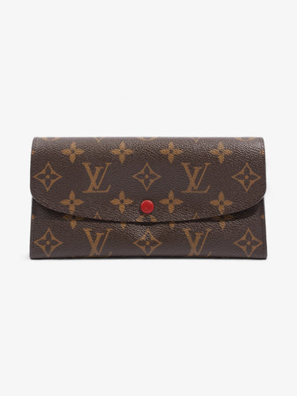 Louis Vuitton Emilie Wallet Monogram Coated Canvas