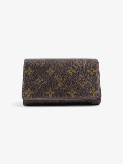 Louis Vuitton Portefeuil-Trésor Compact Wallet Monogram Coated Canvas