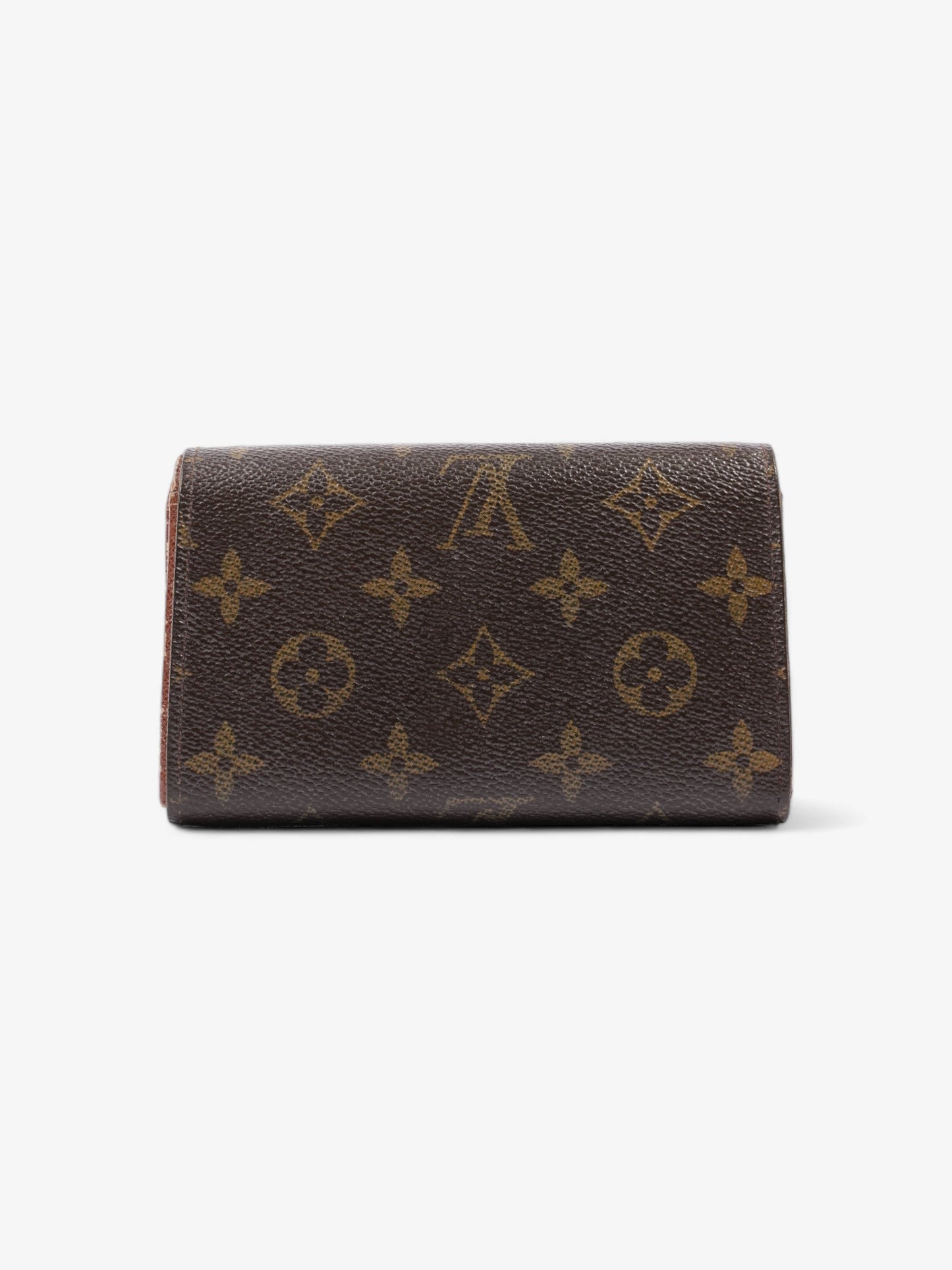 Louis Vuitton Portefeuil-Trésor Compact Wallet Monogram Coated Canvas