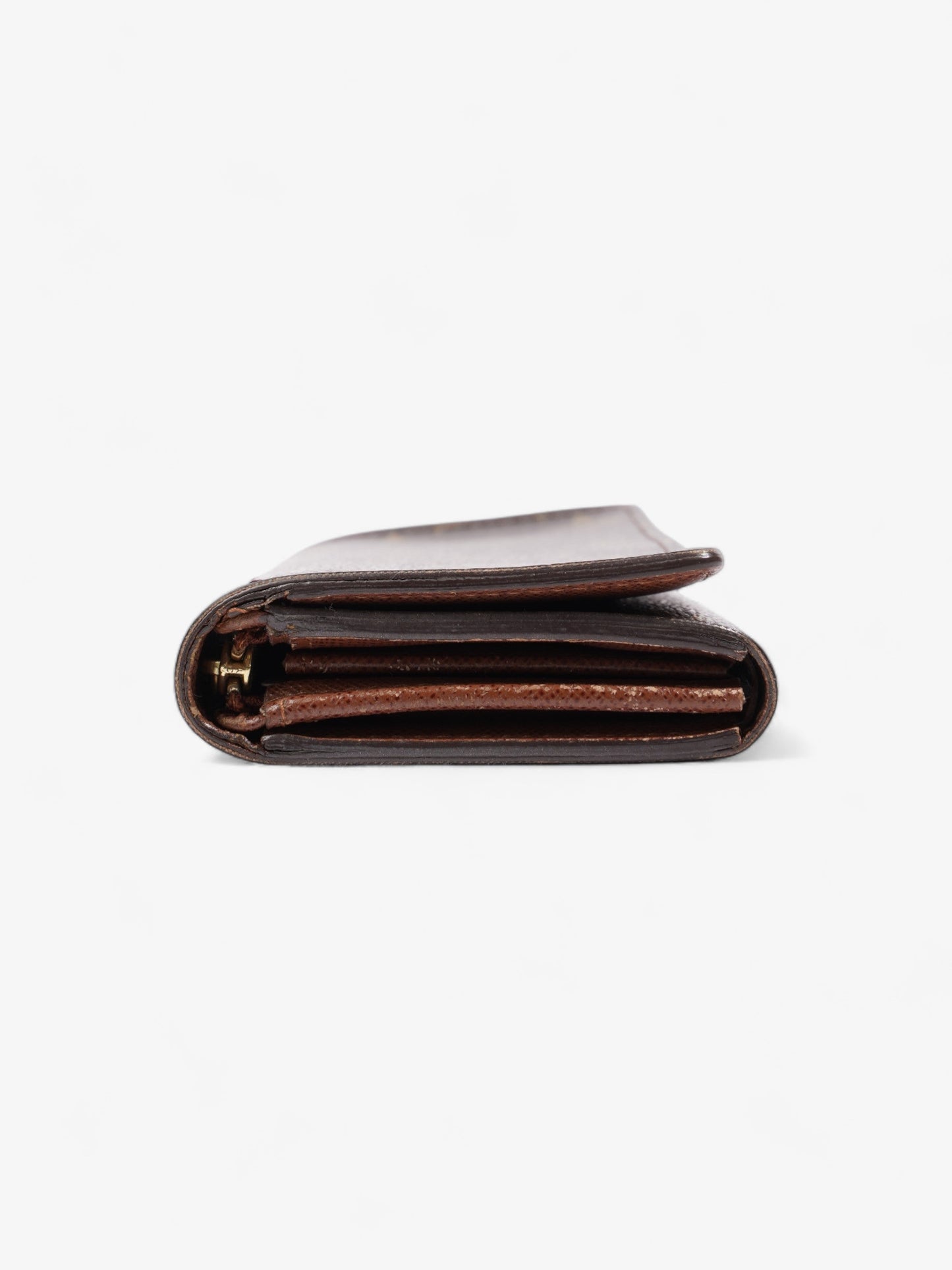 Louis Vuitton Portefeuil-Trésor Compact Wallet Monogram Coated Canvas