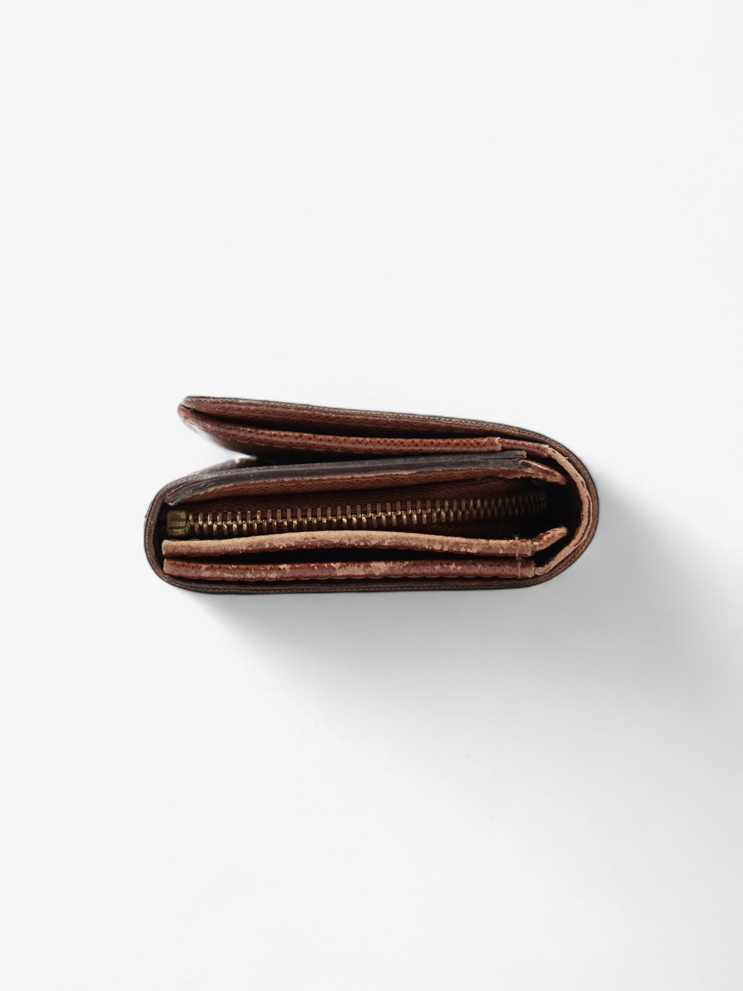 Louis Vuitton Portefeuil-Trésor Compact Wallet Monogram Coated Canvas