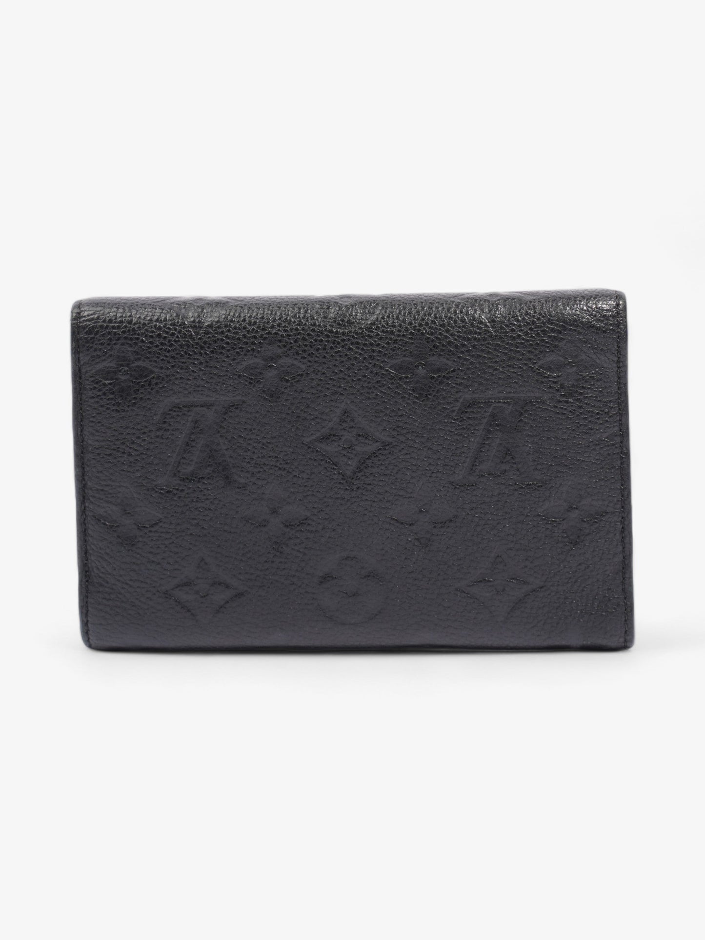 Louis Vuitton Curieuse Trifold wallet  Black / Black Empreinte Leather
