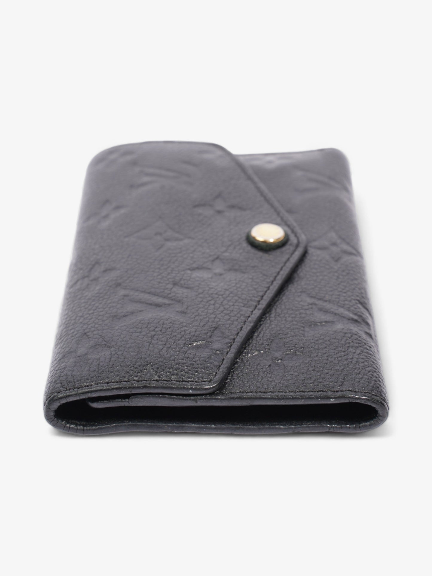 Louis Vuitton Curieuse Trifold wallet  Black / Black Empreinte Leather