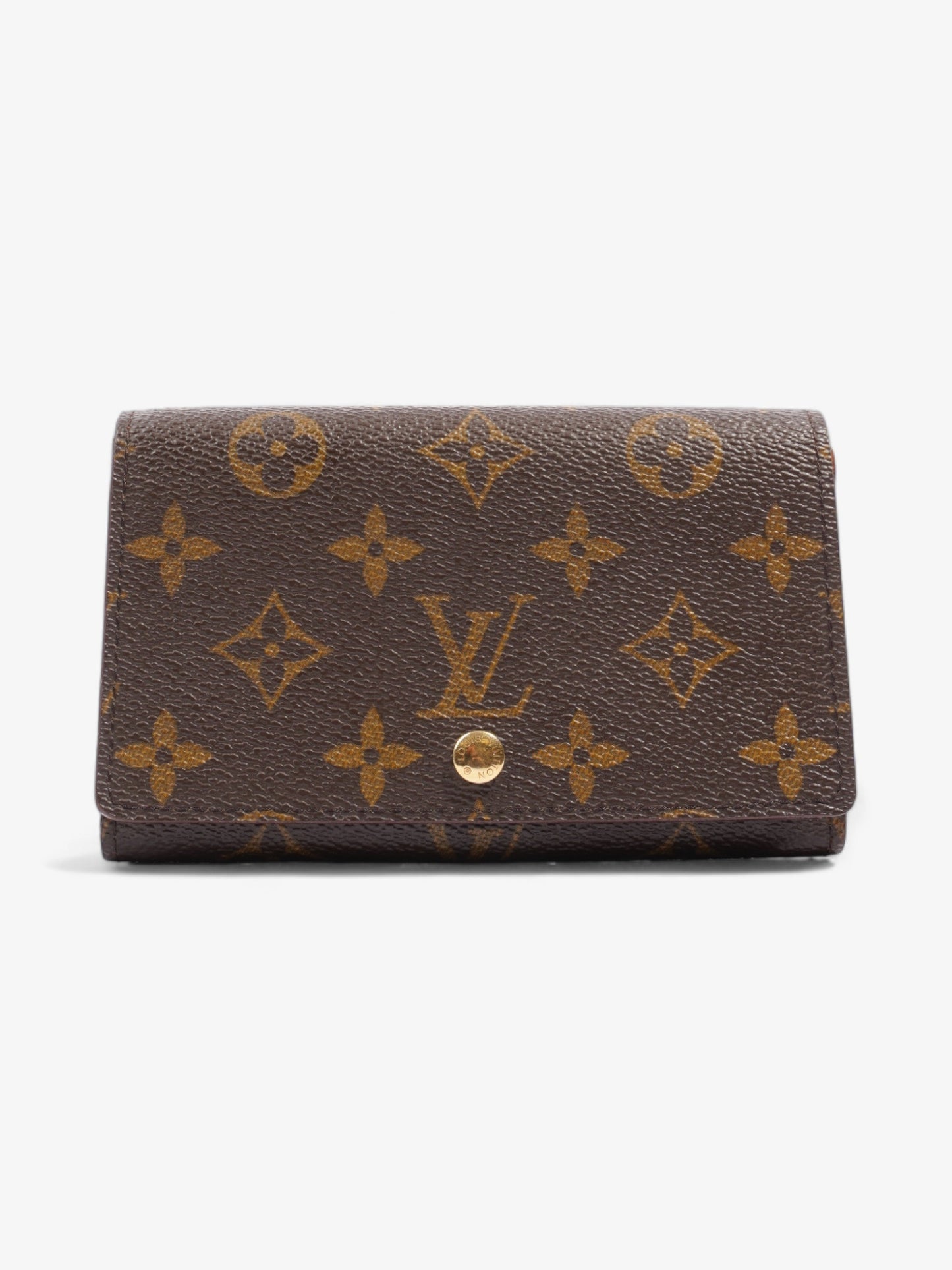 Louis Vuitton Porto Monevier Tresor Wallet Monogram Coated Canvas Monogram