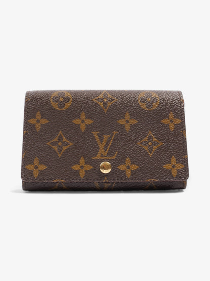 Louis Vuitton Porto Monevier Tresor Wallet Monogram Coated Canvas Monogram