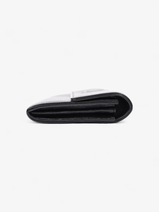 Chanel Coco Mark Caviar Wallet Black Black Caviar Leather