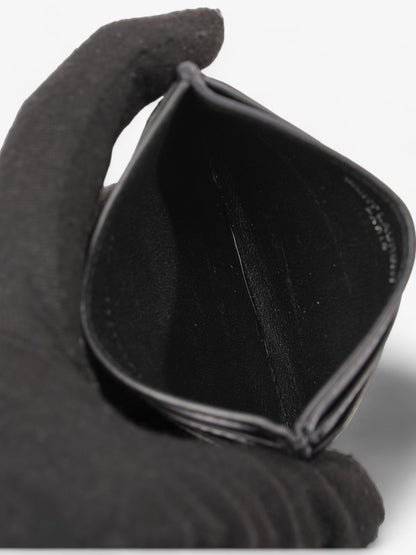 Saint Laurent Monogram Card Holder Black Leather
